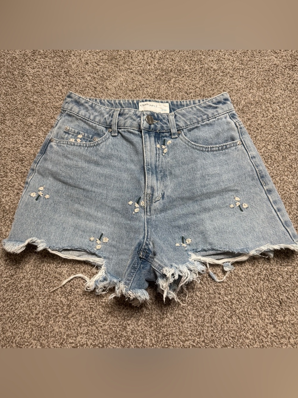 High waisted shorts